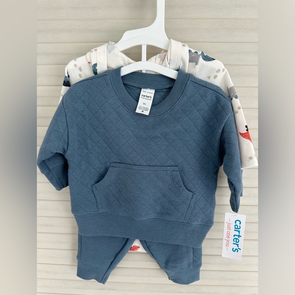 Carters size 3M two outfits.